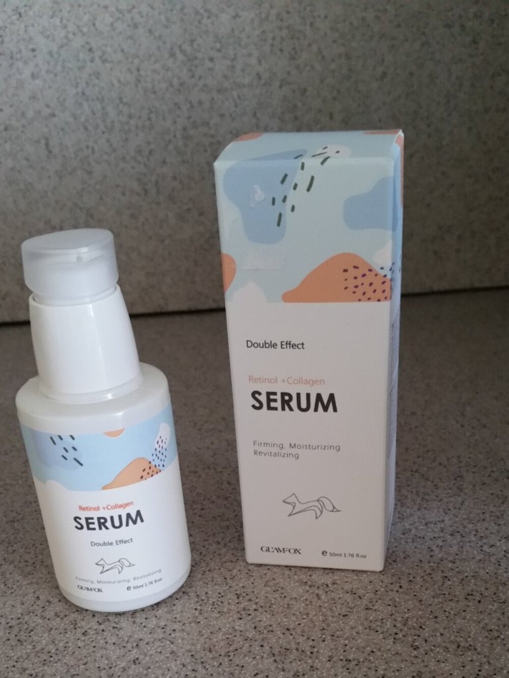 NIB GLAMFOX Double Effect Serum